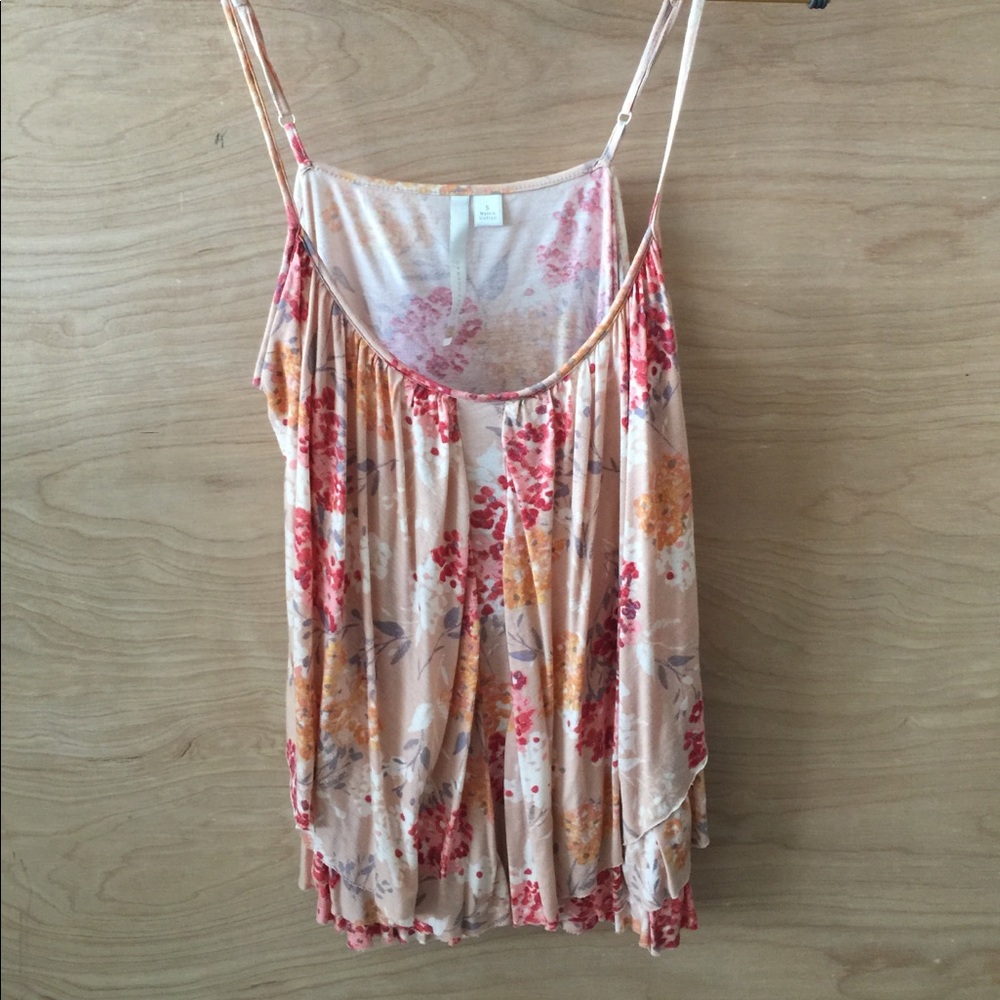 Floral tank top